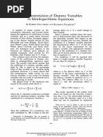 The Interpretation of Dummy Variables in Semilogarithmic Equations