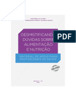 Https:bvsms - Saude.gov - Br:bvs:publicacoes:desmistificando Duvidas Sobre Alimentação Nutricao