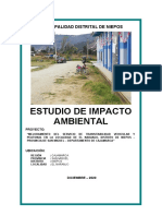 3.3 - Estudio Impacto Ambiental - El Naranjo