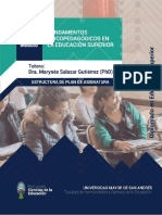 Fundamentos Psicopedagógicos de La Educación Superior