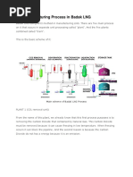 LNG Manufacturing Process in Badak LNG