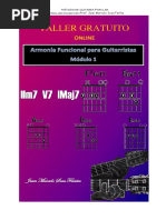 Taller Armonía Funcional para Guitarristas Módulo 1