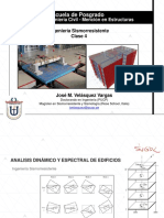 Clase 4. Análisis Espectral de Edificios