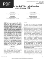 Analysis of Vertical Take Off Landing Aircraft Using CFD IJERTV3IS090267