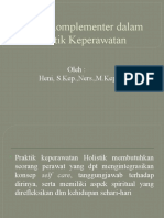 Terapi Komplementer Dalam Praktik Keperawatan