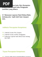 Membedakan Dua Buku Fiksi Dan Non Fiksi