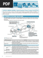 Product Introduction Product Introduction: LEXUS LS600h/LS600hL Hybrid System Power Control Unit (PCU)