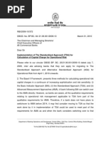 Implementation of The Standardised Approach (TSA) For Calculation of Capital Charge For Operational Risk