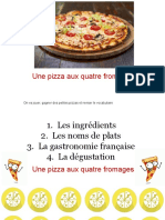 Une Pizza Aux Quatre Fromage