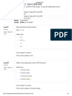 CS 3305 Web Programming 2 - Term 5, 2018-2019