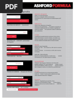 Criterios de Desarrollo ASHFORD FORMULA