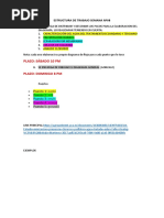 Estructura de Trabajo Semana Nº08