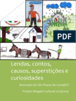 Livro de Causos Contos e Lendas.