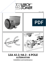 LSA 43.2 & 44.2 Installation & Maintenance Manual