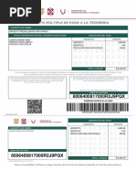 Formato Múltiple de Pago de La Tesorería 2022-01