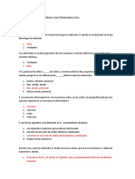 2d Evaluacion Quimica 2 3er Corte