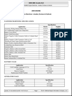 2008 GMC Acadia Battery Charging System & Charging System