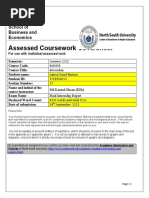 Lamya Yusuf Jhumur BUS498.37 Internship Report Summer2021..