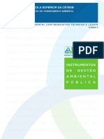 Apostila Instrumentos de Gestão Ambiental Pública