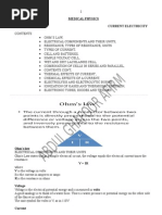 3rd Chapter Medical Physics Notes by Abdul Ghafoor Sajjad Physiotherapist AFIRM