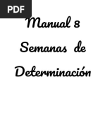 Manual 8 Semanas de Determinación - Versión Imprimible - V1 - Documentos de Google