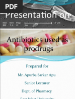 Antibiotics That Are Used As Prodrug