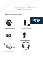 Worksheets LS6 Operating Computer Peripherals