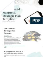 The Essential Nonprofit Strategic Plan Template