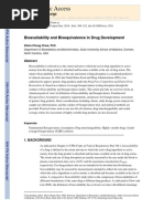 Bioavailability and Bieq Review Article