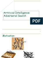 Artificial Intelligence: Adversarial Search