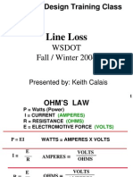 Electrical Design Training Class: Line Loss