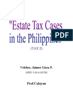 Estate Tax Cases