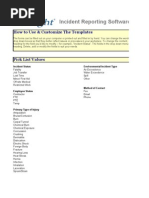 Incident Report Template Pack