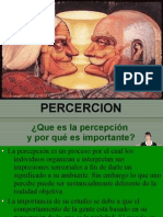 PERCEPCION