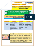 CCSS FICHA DE TRABAJO 1°-2° Exp.09 (SEM4)