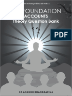 CA Foundation Accounts Theory Question Bank Dec 2021 Attempt Notes