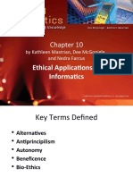 Ethical Applications of Informatics: by Kathleen Mastrian, Dee Mcgonigle, and Nedra Farcus