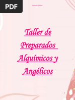 4 - Taller de Preparados Alquímicos