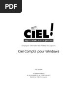 Cours Ciel Compta - Windows