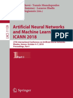 Artificial Neural Networks and Machine Learning - ICANN 2018