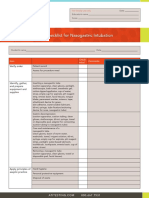 Skills Mods Check List For Nasogastric