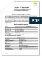 Scheme Document: About Care Health Insurance Limited