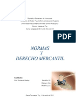 Informe Leg. Mercantil