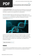 ¿Qué Es La Teoría Cromosómica de La Herencia - (Sutton y Morgan)