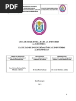 GUIA de Maquinaria para La Industria Alimentaria