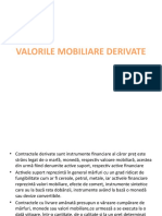 Valorile Mobiliare Derivate