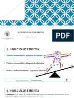 Tema 6 Homeostasis e Ingesta