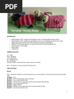 Woolly Sheep Pattern 6