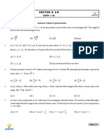 DPP 1 Vectors and 3D Geometry