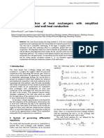 Thermal Calculation of Heat Exchangers With Simplified Consideration of Axial Wall Heat Conduction